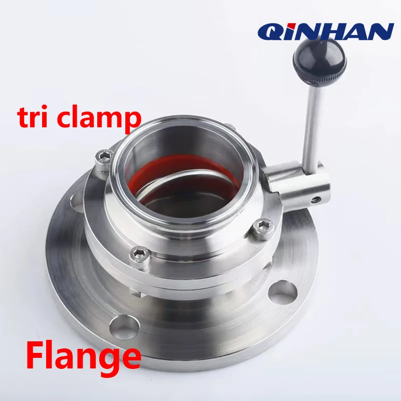 Sanitary Tri Clamp to Flange Butterfly Valve 304 Stainless Steel Adapter Valve for Pharmaceutical And Food Industry
Sanitary Tri Clamp to Flange Butterfly Valve 304 Stainless Steel Adapter Valve for Pharmaceutical And Food Industry