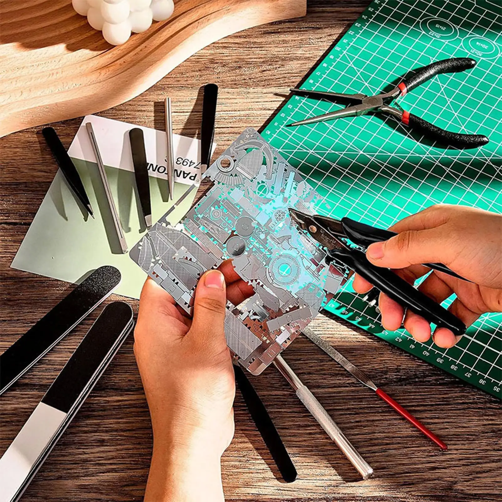 Model Kit Tools Modeler Deburring Kit Multipurpose 17 Pieces Precision Model Tools For Building Painting Car Jewelry Woodworking
Model Kit Tools Modeler Deburring Kit Multipurpose 17 Pieces Precision Model Tools For Building Painting Car Jewelry Woodworking