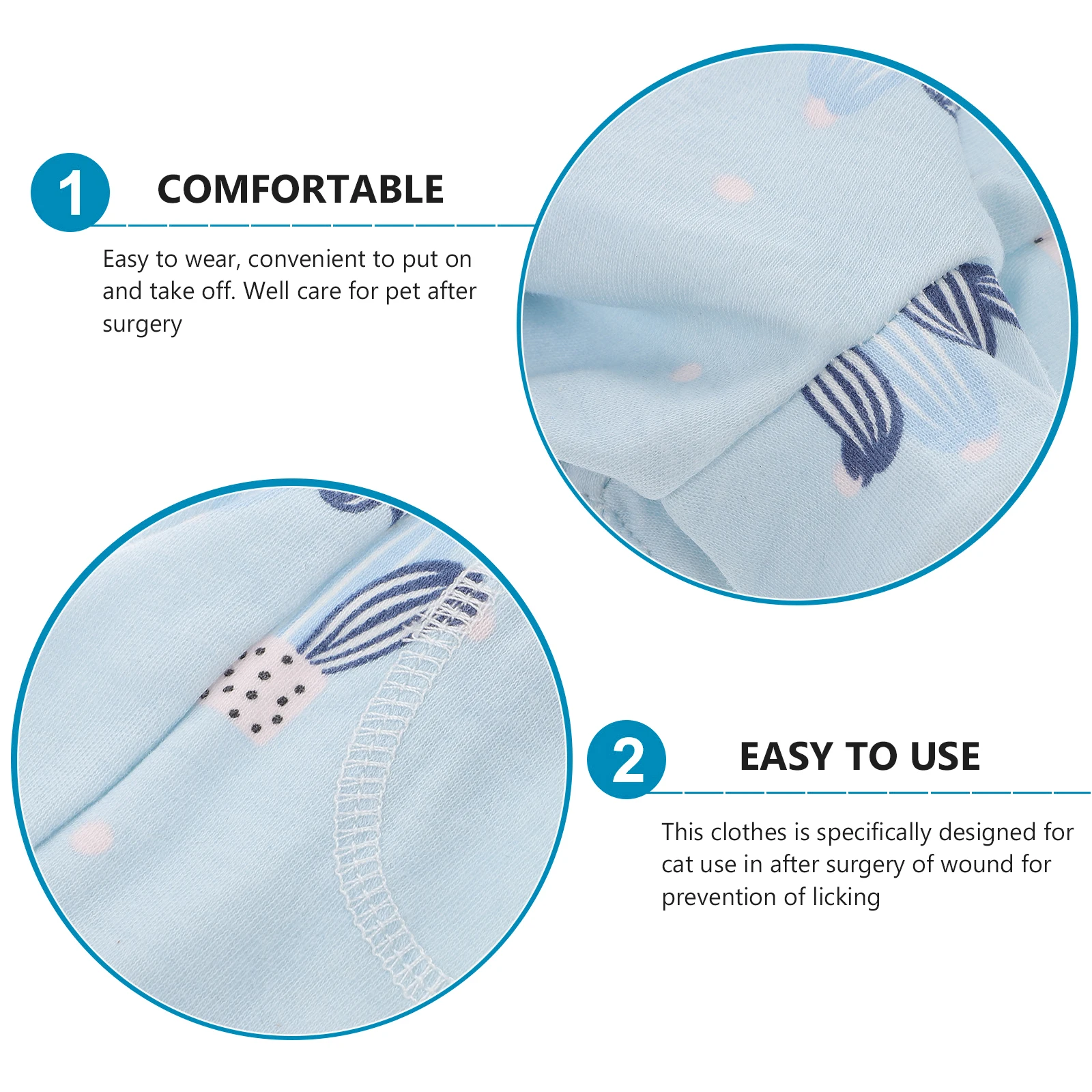 Dog Surgical Suit Pet After Surgery Pure Cotton Clothes Puppy Sterilization Recovery Apparel Neutering Daily Use Dog Sweater
Dog Surgical Suit Pet After Surgery Pure Cotton Clothes Puppy Sterilization Recovery Apparel Neutering Daily Use Dog Sweater