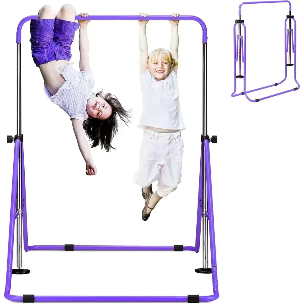 Adjustable Height Kids' Gymnastics Bar for Home Training, Suitable for Ages 3-15
Adjustable Height Kids' Gymnastics Bar for Home Training, Suitable for Ages 3-15