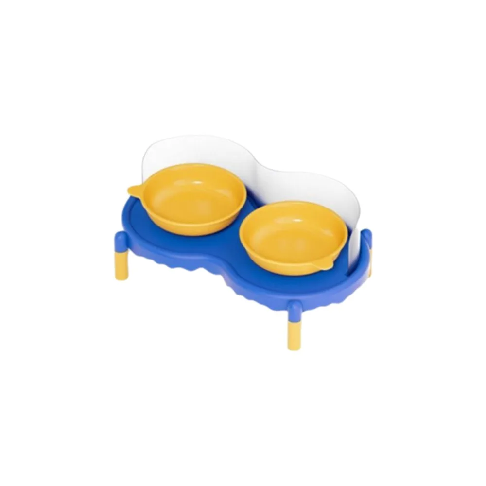 Pet Supplies Anti-slip Ceramic Cat Bowl High Foot Stable Pet Feeder Leak Proof Large Diameter Cat Double Bowl for Cats and Dogs
Pet Supplies Anti-slip Ceramic Cat Bowl High Foot Stable Pet Feeder Leak Proof Large Diameter Cat Double Bowl for Cats and Dogs