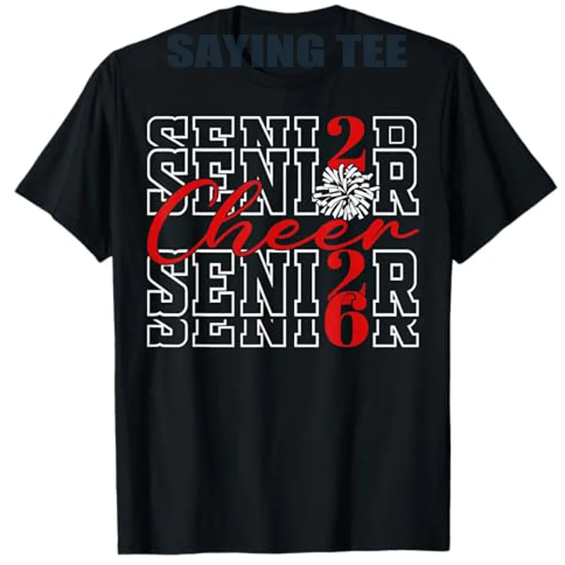 Class of 2026 Senior Year Cheer Back To School Cheerleader T-Shirt Graduate Senior 2026 First Day Novelty Gifts Schoolwear Tees 
Class of 2026 Senior Year Cheer Back To School Cheerleader T-Shirt Graduate Senior 2026 First Day Novelty Gifts Schoolwear Tees