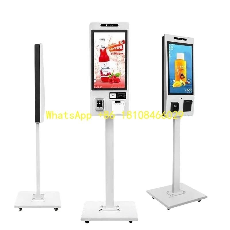 v 32-Inch Commercial All-In-One Self-Service Kiosk Cash Register Advertising
v 32-Inch Commercial All-In-One Self-Service Kiosk Cash Register Advertising