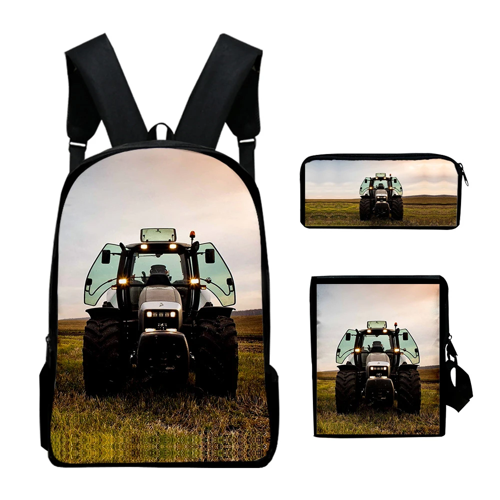 Harajuku Youthful tractor pattern 3D Print 3pcs/Set Student Travel bags Laptop Daypack Backpack Shoulder Bag Pencil Case
Harajuku Youthful tractor pattern 3D Print 3pcs/Set Student Travel bags Laptop Daypack Backpack Shoulder Bag Pencil Case