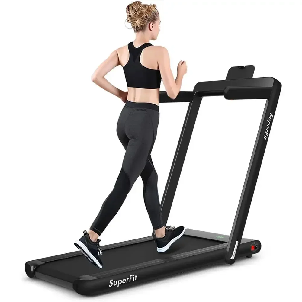 2-in-1 Portable Treadmill and Walking Pad for Home and Office Use: Walk, Jog, Run Under Desk
2-in-1 Portable Treadmill and Walking Pad for Home and Office Use: Walk, Jog, Run Under Desk