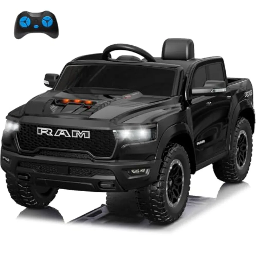 Licensed RAM 1500 12V Ride on Truck Electric Car with Remote Control RAM Truck for with Real Key Start and Gear Shifter Bluetoo
Licensed RAM 1500 12V Ride on Truck Electric Car with Remote Control RAM Truck for with Real Key Start and Gear Shifter Bluetoo