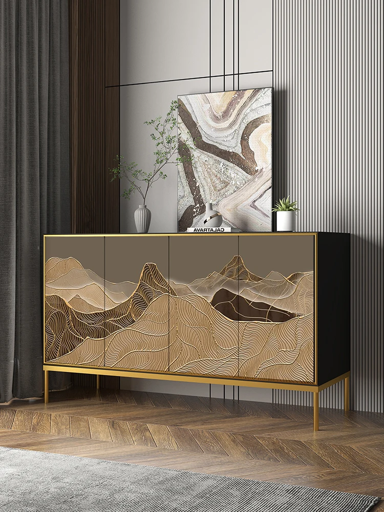 Light luxury dining side cabinet Shoe cabinet Hotel Hotel Home office club commercial restaurant against the wall porch light ca
Light luxury dining side cabinet Shoe cabinet Hotel Hotel Home office club commercial restaurant against the wall porch light ca