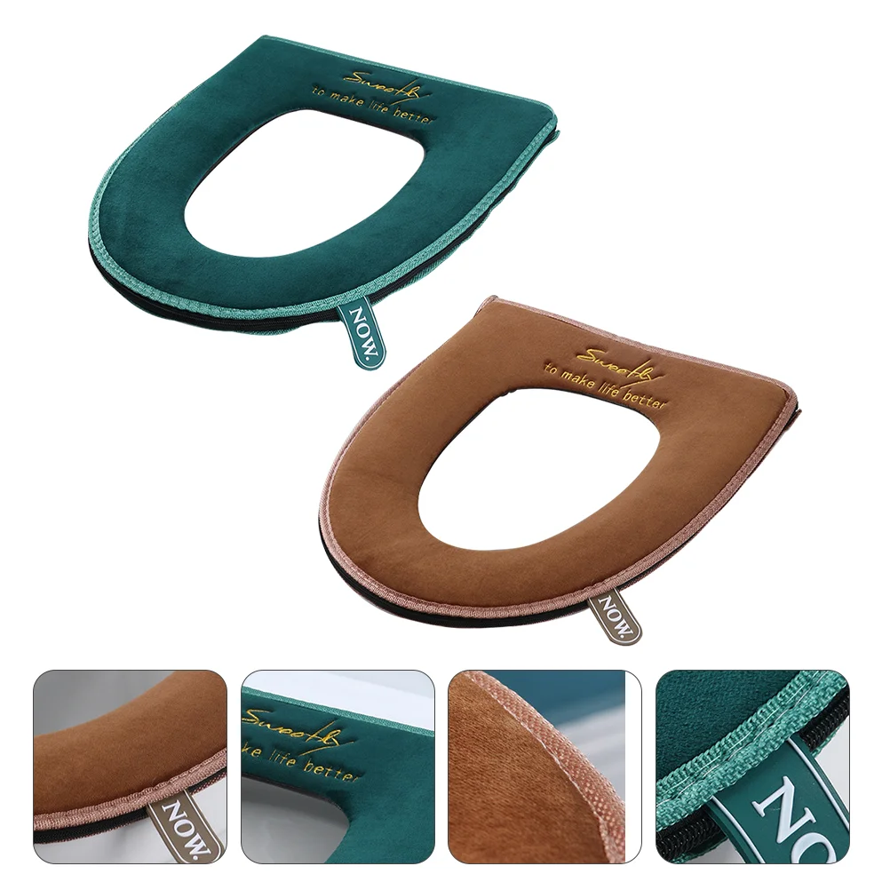 Toilet Cover Mat Seat Warm Washable Bathroom Winter Cushion Reusable with Zipper Pad
Toilet Cover Mat Seat Warm Washable Bathroom Winter Cushion Reusable with Zipper Pad