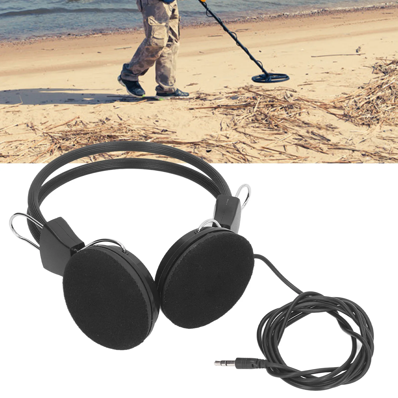 Headset Metal Detector Headset PC Headset Metal Detector Headset 32mm Hi Fi Speaker 3.5mm Interface Earphone for Phone Tablet PC
Headset Metal Detector Headset PC Headset Metal Detector Headset 32mm Hi Fi Speaker 3.5mm Interface Earphone for Phone Tablet PC
