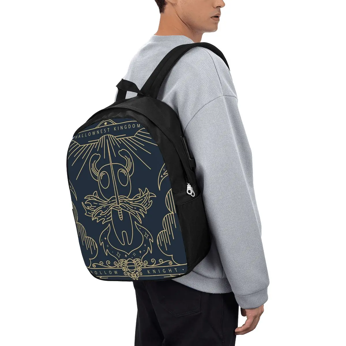 Hollow Knight Backpack Travel Notebook Bag Computer College Student School Bag Laptop Shoulder Bags for Men Women
Hollow Knight Backpack Travel Notebook Bag Computer College Student School Bag Laptop Shoulder Bags for Men Women