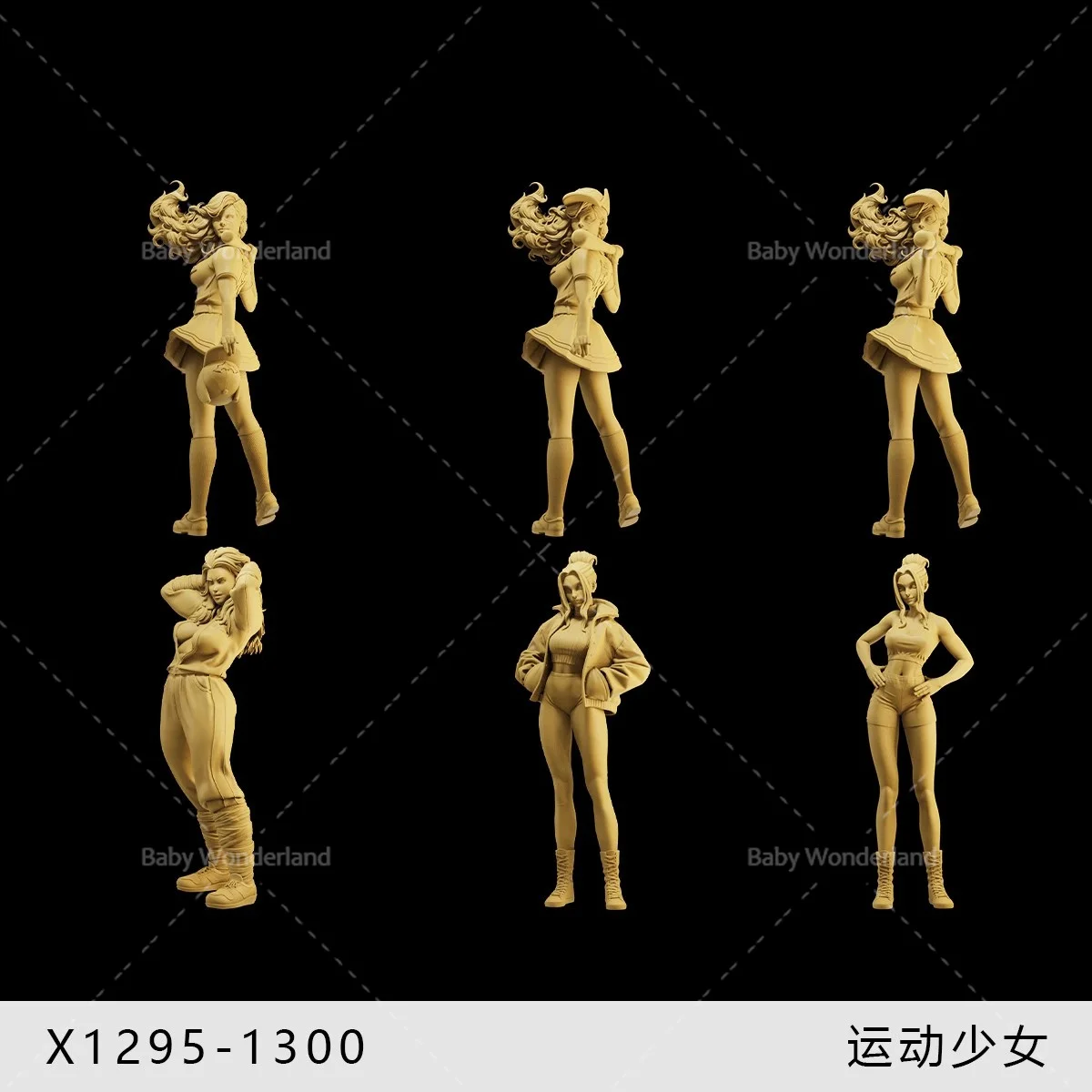 In Stock 1/64 1/43 1/35 Baseball Beauties Are Sporty Sexy And Energetic Figures Unpainted Model Creative Scene Vehicle Toys
In Stock 1/64 1/43 1/35 Baseball Beauties Are Sporty Sexy And Energetic Figures Unpainted Model Creative Scene Vehicle Toys