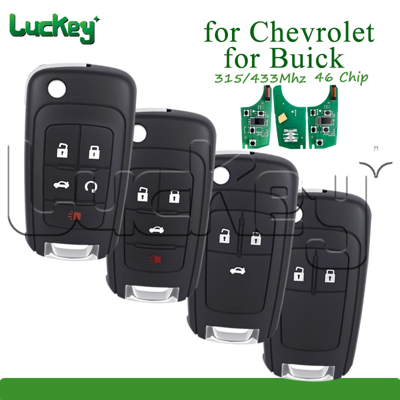 Car Remote Key For Chevrolet Malibu Cruze Aveo Sail Spark Trax For Buick Encore Flip Key Fob 315/433MHz 46 Chip 2/3/4/5 Buttons
Car Remote Key For Chevrolet Malibu Cruze Aveo Sail Spark Trax For Buick Encore Flip Key Fob 315/433MHz 46 Chip 2/3/4/5 Buttons