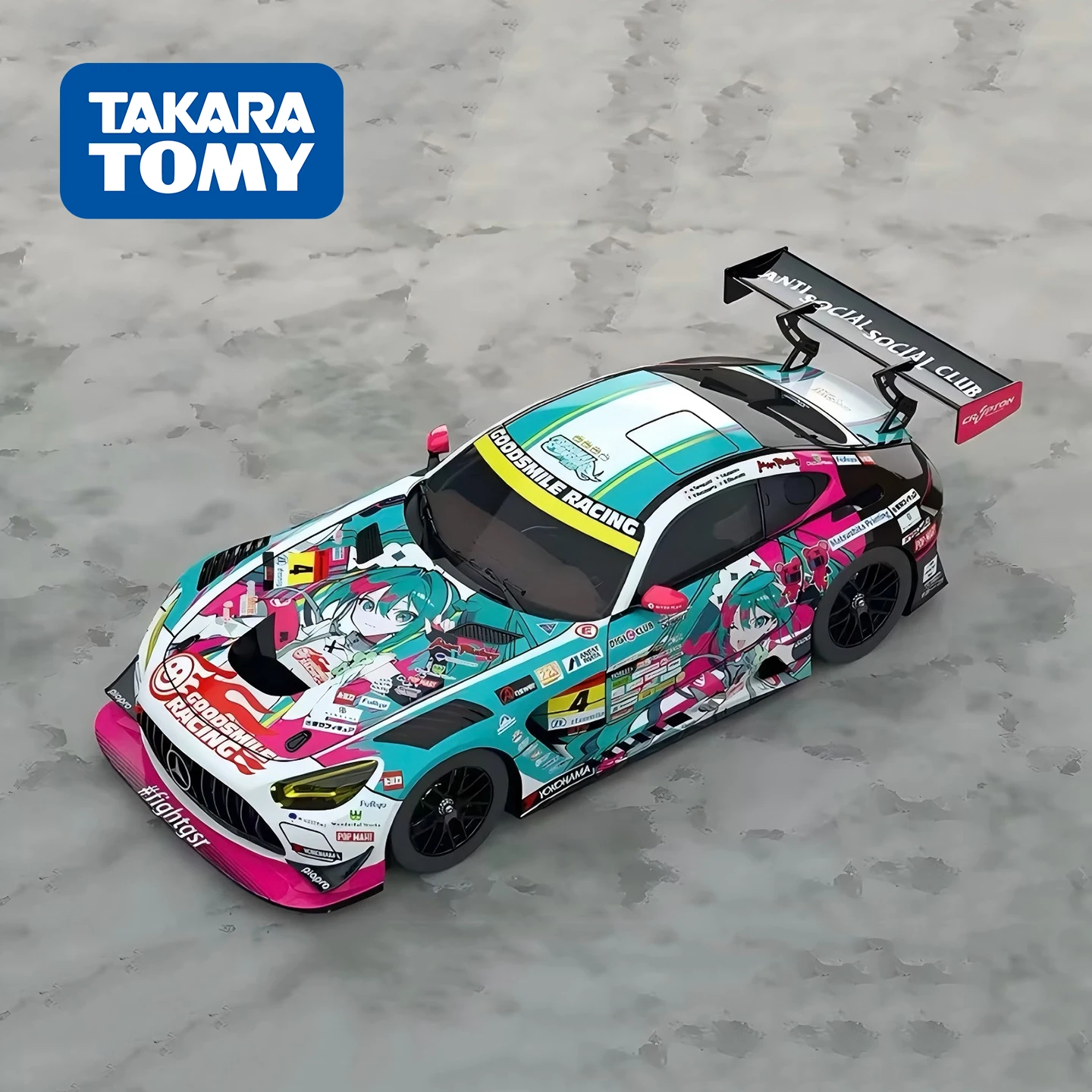 Takara Tomy Tomica Premium Unlimited RACING AMG 2025 Ver Anime Limited Edition Pain Car Simulated Alloy Car Model
Takara Tomy Tomica Premium Unlimited RACING AMG 2025 Ver Anime Limited Edition Pain Car Simulated Alloy Car Model