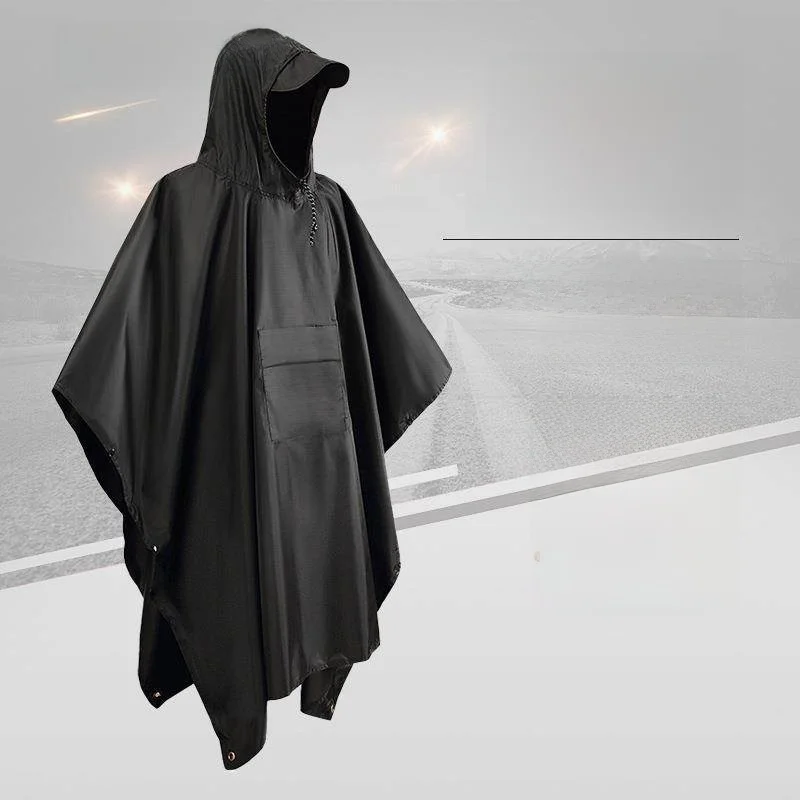 Tee-in-One Adult Outdoor Hiking Cam Raincoat Hooded Waterproof Blo Design Crossing Border Portable Travel Umbrella
Tee-in-One Adult Outdoor Hiking Cam Raincoat Hooded Waterproof Blo Design Crossing Border Portable Travel Umbrella
