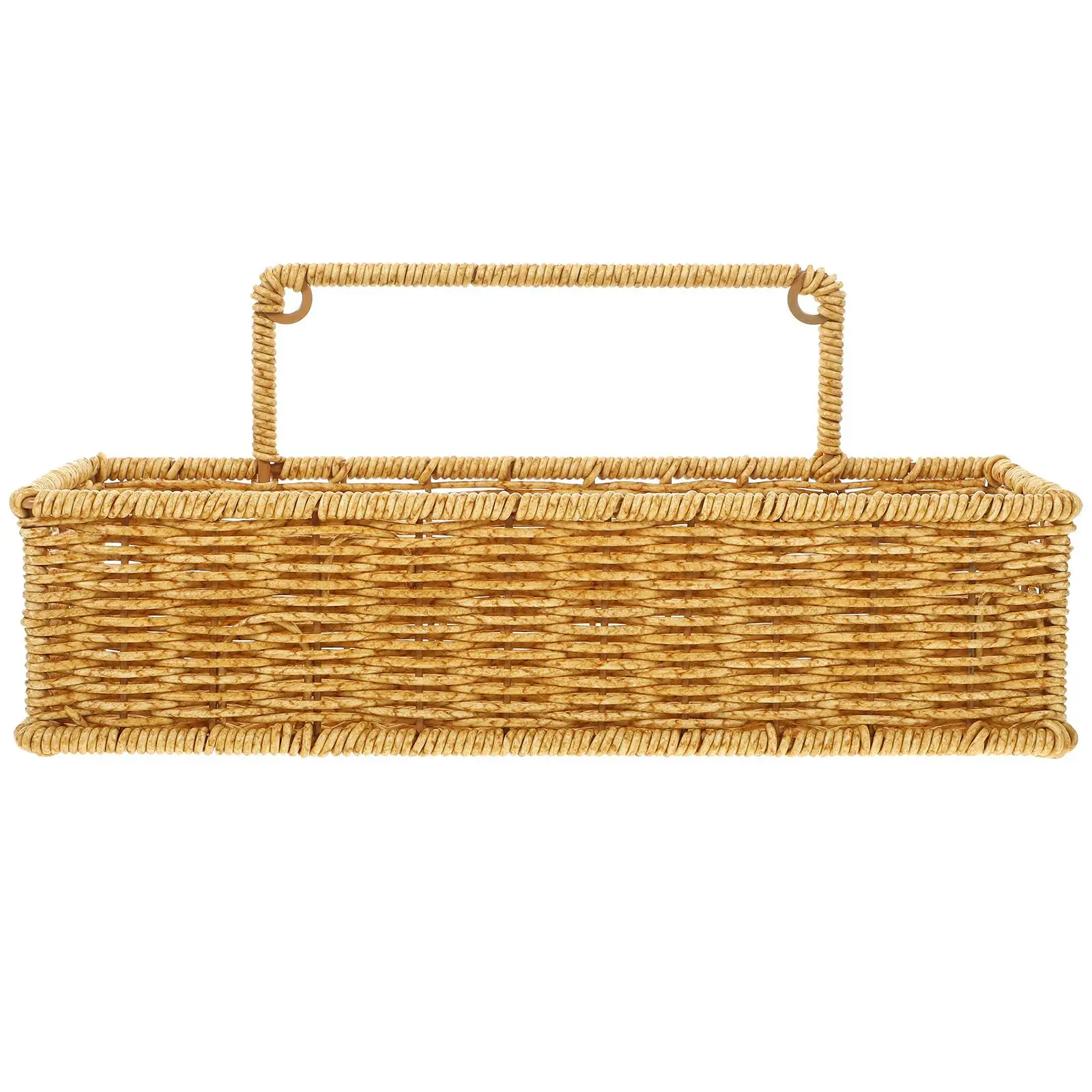 Single Layer Bathroom Shelf Storage Rack Woven Basket Kitchen ganizer Wall Mount Holder No Drilling Strong Hooks Imitation
Single Layer Bathroom Shelf Storage Rack Woven Basket Kitchen ganizer Wall Mount Holder No Drilling Strong Hooks Imitation