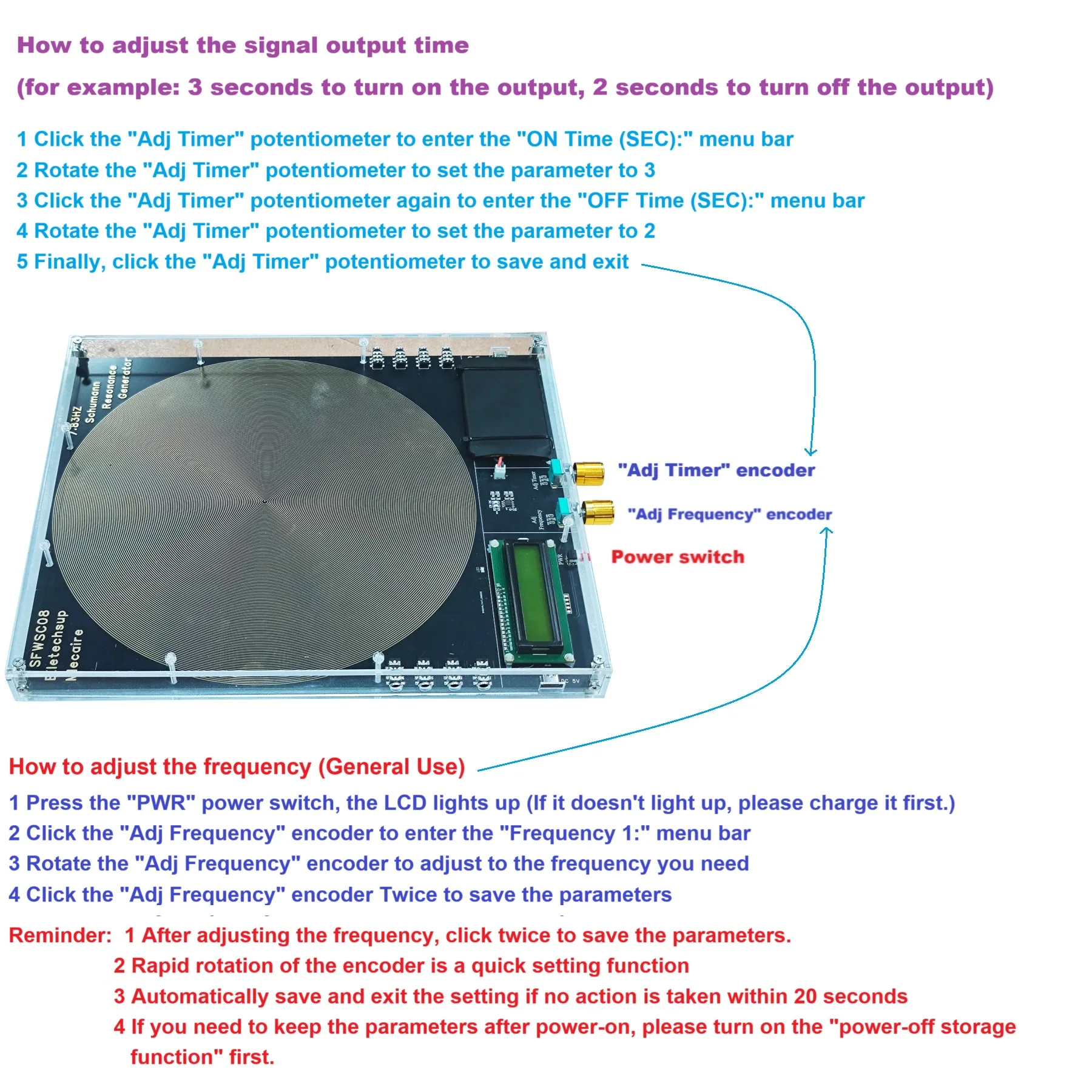 Human Body Beneficial Frequency Signal Generator 8CH Large 0.01-100Khz Pulse Sine Wave Generator 7.83 Schumann Resonance
Human Body Beneficial Frequency Signal Generator 8CH Large 0.01-100Khz Pulse Sine Wave Generator 7.83 Schumann Resonance