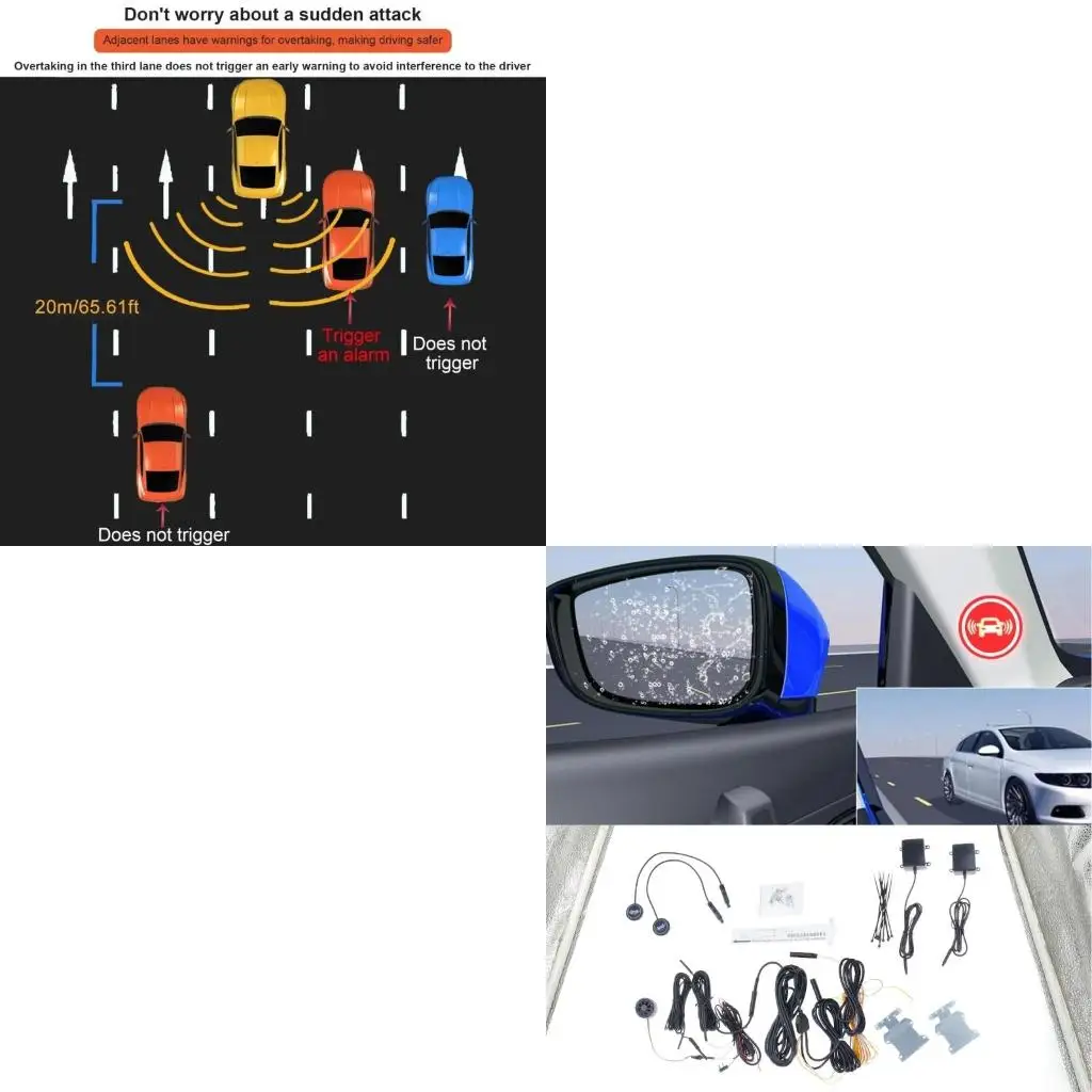 Резервная система обнаружения слепых зон заднего вида, 24 ГГц, миллиметровый волновой радар, мониторинг изменения полосы аварий
Резервная система обнаружения слепых зон заднего вида, 24 ГГц, миллиметровый волновой радар, мониторинг изменения полосы аварий