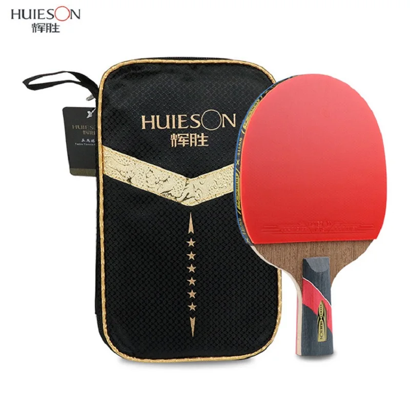 (1pcs) Huieson Table Tennis Racket 5/6 Star High Elastic Training Racket Pingpong Paddle
(1pcs) Huieson Table Tennis Racket 5/6 Star High Elastic Training Racket Pingpong Paddle