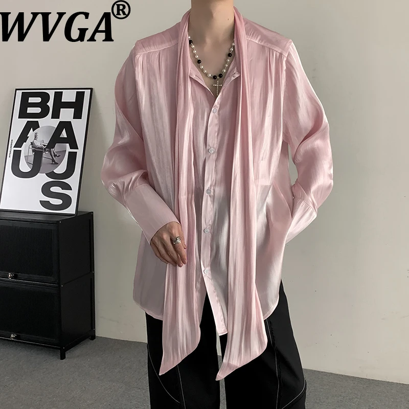 Мужская рубашка из органзы с длинным рукавом, весна-осень, новая коллекция, трендовая, повседневная, с отложным воротником, уличный стиль, W19104
Мужская рубашка из органзы с длинным рукавом, весна-осень, новая коллекция, трендовая, повседневная, с отложным воротником, уличный стиль, W19104