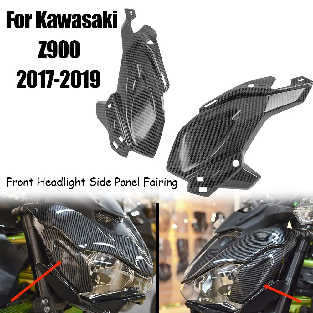 For Kawasaki Z900 2017-2019 Motorcycle Carbon Headlight Cover Fairing Side Frame Panel Guard Protection Accessories
For Kawasaki Z900 2017-2019 Motorcycle Carbon Headlight Cover Fairing Side Frame Panel Guard Protection Accessories