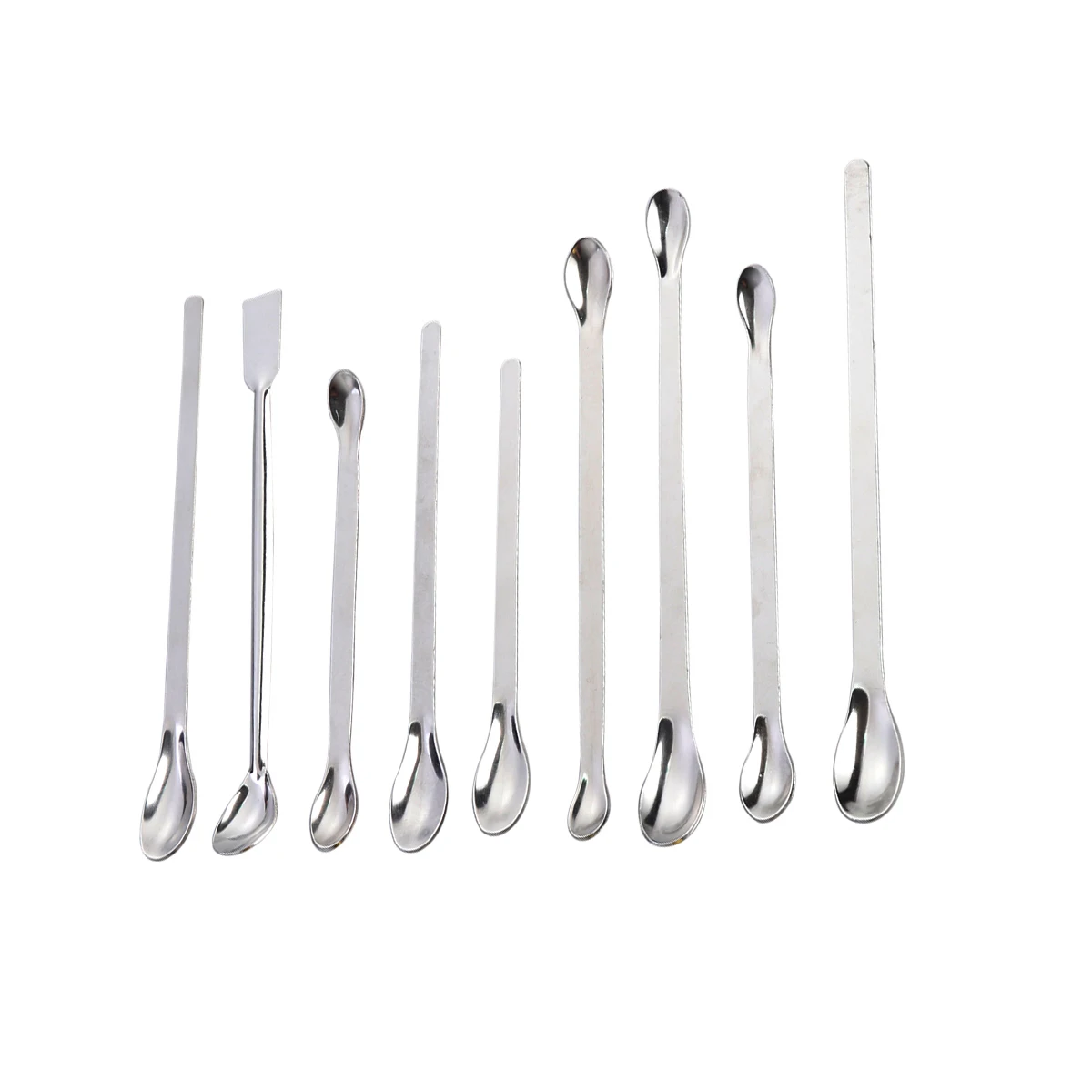 9 in Thickened Medicine Spoon Lab Sampling Spatula Laboratory Reagent Scoop Stainless Steel Spoons
9 in Thickened Medicine Spoon Lab Sampling Spatula Laboratory Reagent Scoop Stainless Steel Spoons