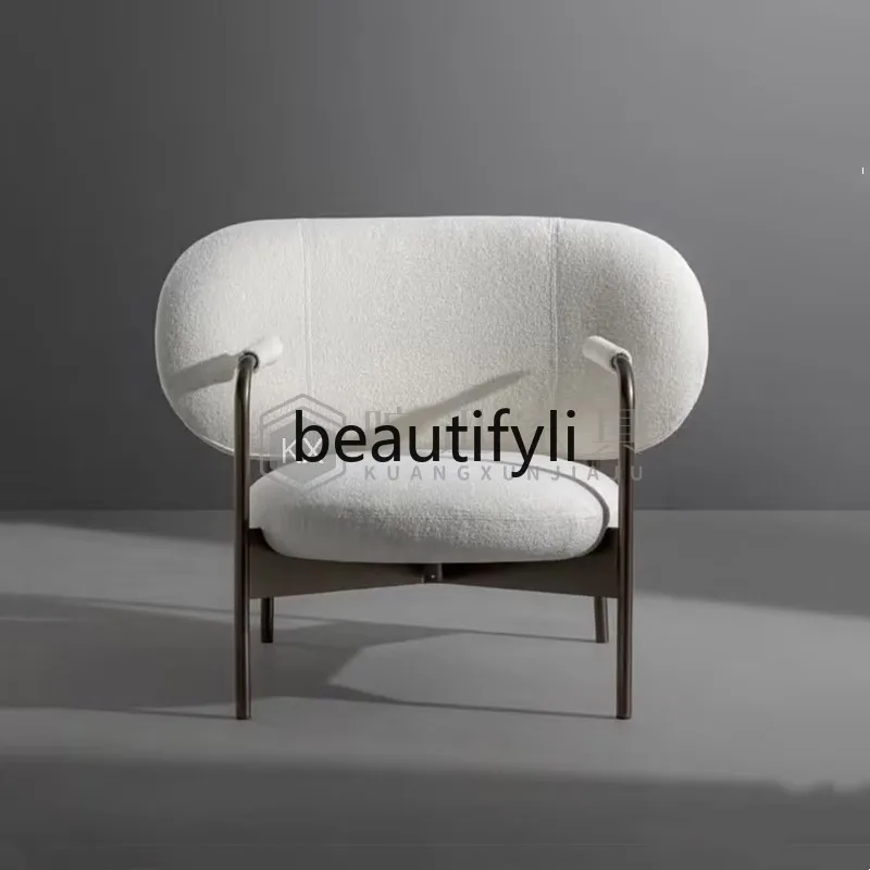 Nordic simple luxury fabric leisure chair Italian minimalist living room balcony lazy chair designer fashion metal sofa chair
Nordic simple luxury fabric leisure chair Italian minimalist living room balcony lazy chair designer fashion metal sofa chair