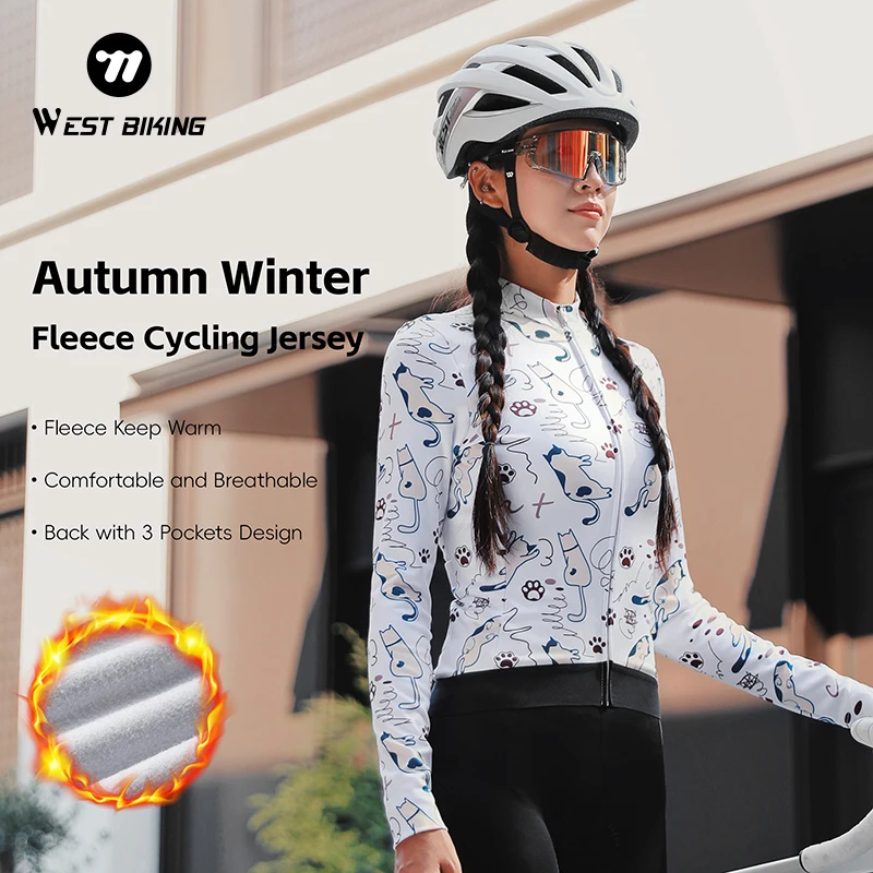 Флисовый велосипедный трикотаж WEST BIKING, осень-зима, ветрозащитный, теплый, спортивная одежда для верховой езды, топы с длинными рукавами на молнии, велосипедное снаряжение
Флисовый велосипедный трикотаж WEST BIKING, осень-зима, ветрозащитный, теплый, спортивная одежда для верховой езды, топы с длинными рукавами на молнии, велосипедное снаряжение
