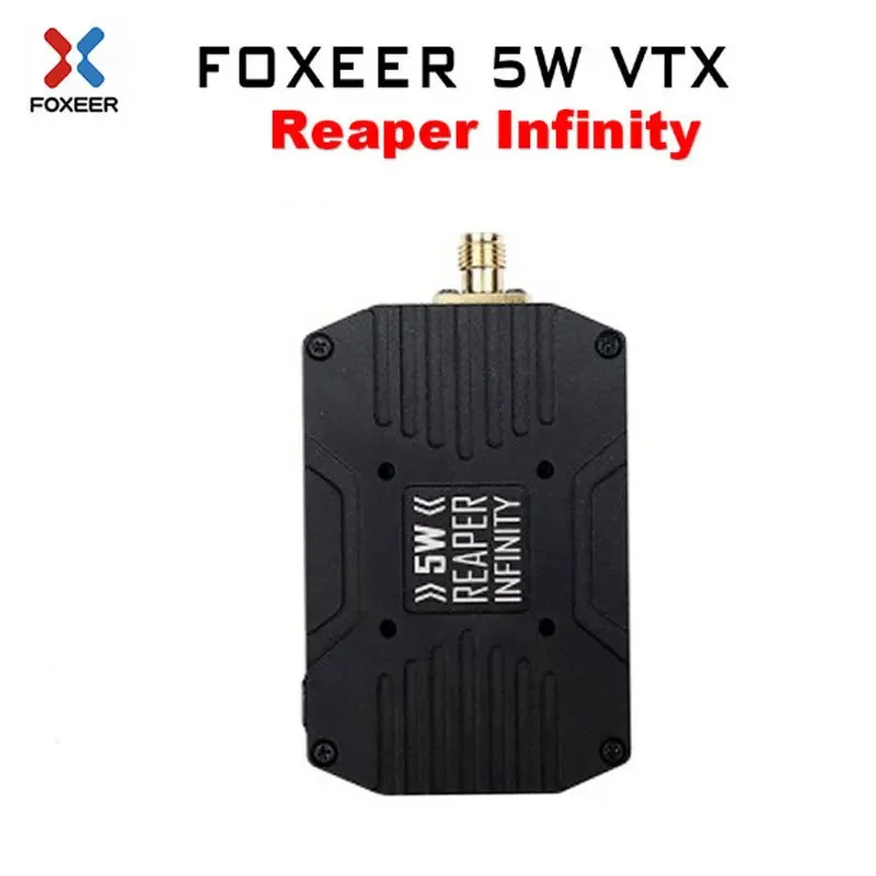 Foxeer 5,8G Reaper Infinity 5 Вт 40 каналов Высокомощный беспроводной модуль передачи изображения Pit 58
Foxeer 5,8G Reaper Infinity 5 Вт 40 каналов Высокомощный беспроводной модуль передачи изображения Pit 58