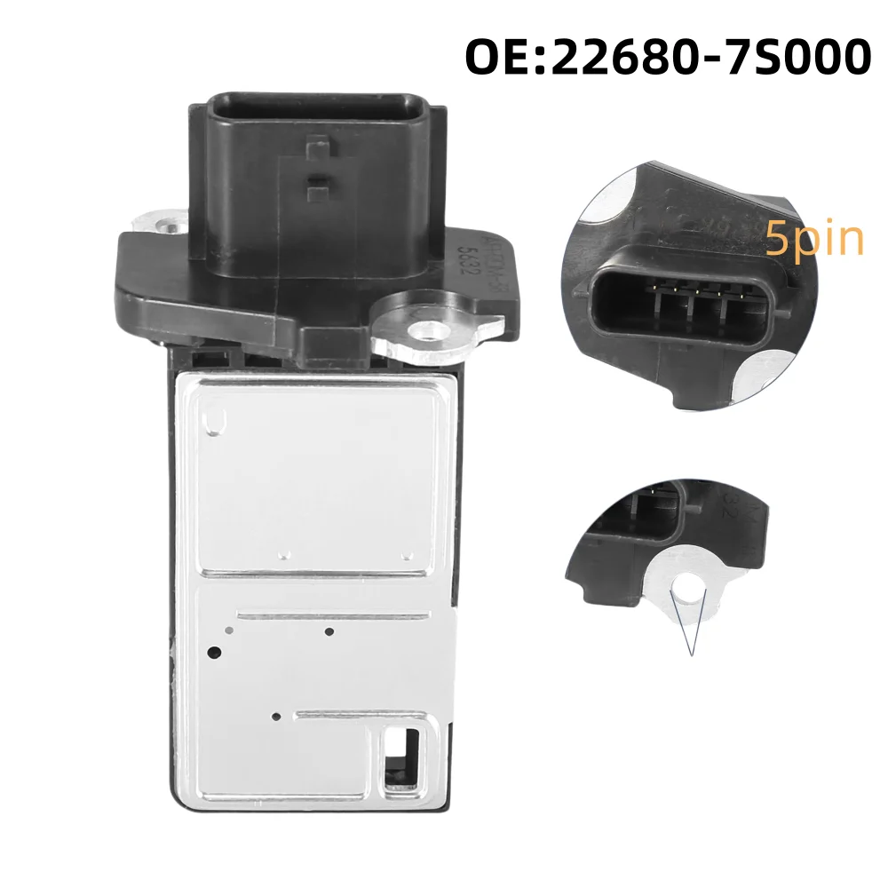 Original 22680-7S000 5pins MAF Mass Air Flow Sensor 226807S000 For Nissan Sentra Tiida Rogue Versa AFH70M-38
Original 22680-7S000 5pins MAF Mass Air Flow Sensor 226807S000 For Nissan Sentra Tiida Rogue Versa AFH70M-38