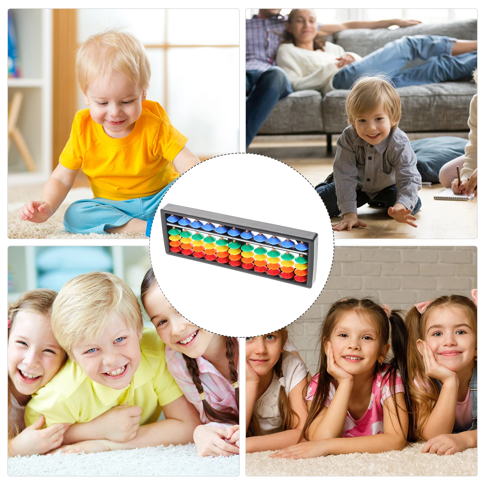 Colorful Abacus 9 Row 5 Beads Plastic Student Arithmetic Tool Kids Educational Math Learning Aid Counting Games
Colorful Abacus 9 Row 5 Beads Plastic Student Arithmetic Tool Kids Educational Math Learning Aid Counting Games