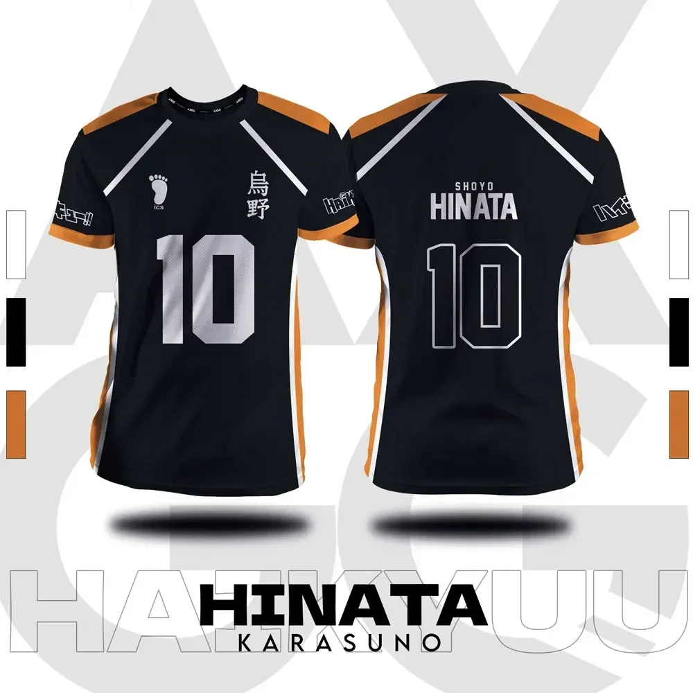 Haikyuu Fukurodani Hinata мультфильм аниме косплей мужская трикотажная футболка с короткими рукавами одежда унисекс топ новая модная футболка
Haikyuu Fukurodani Hinata мультфильм аниме косплей мужская трикотажная футболка с короткими рукавами одежда унисекс топ новая модная футболка
