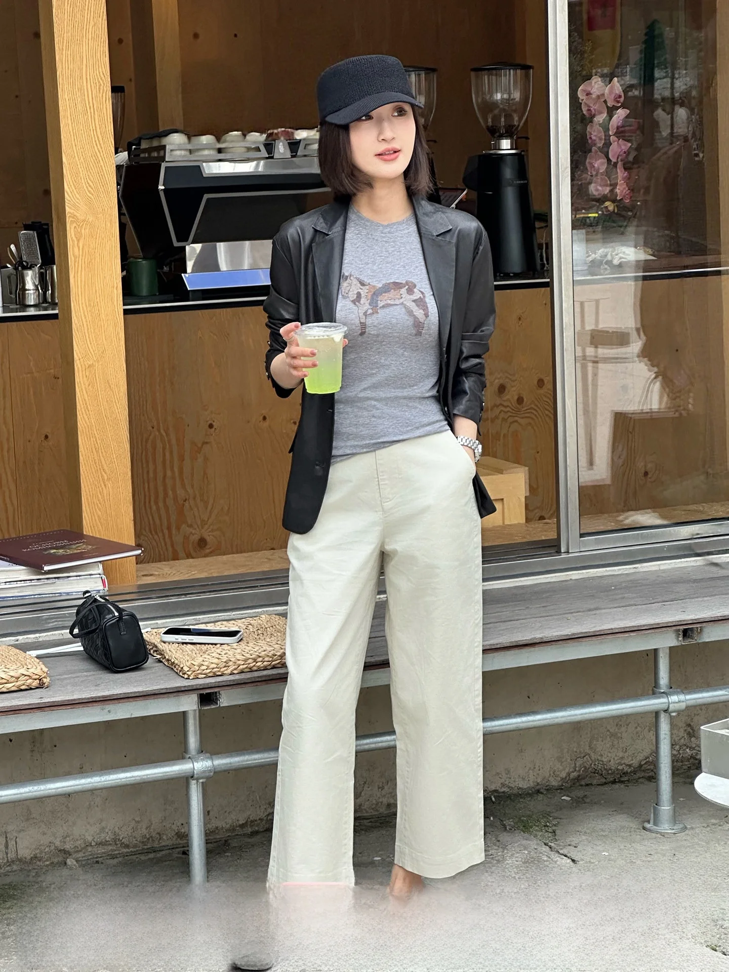 2026 New Pure Color Versatile Slimming Nine-Piece Straight Leg Pants Women Casual Wide Leg Pants High Waist Zipper Cotton
2026 New Pure Color Versatile Slimming Nine-Piece Straight Leg Pants Women Casual Wide Leg Pants High Waist Zipper Cotton