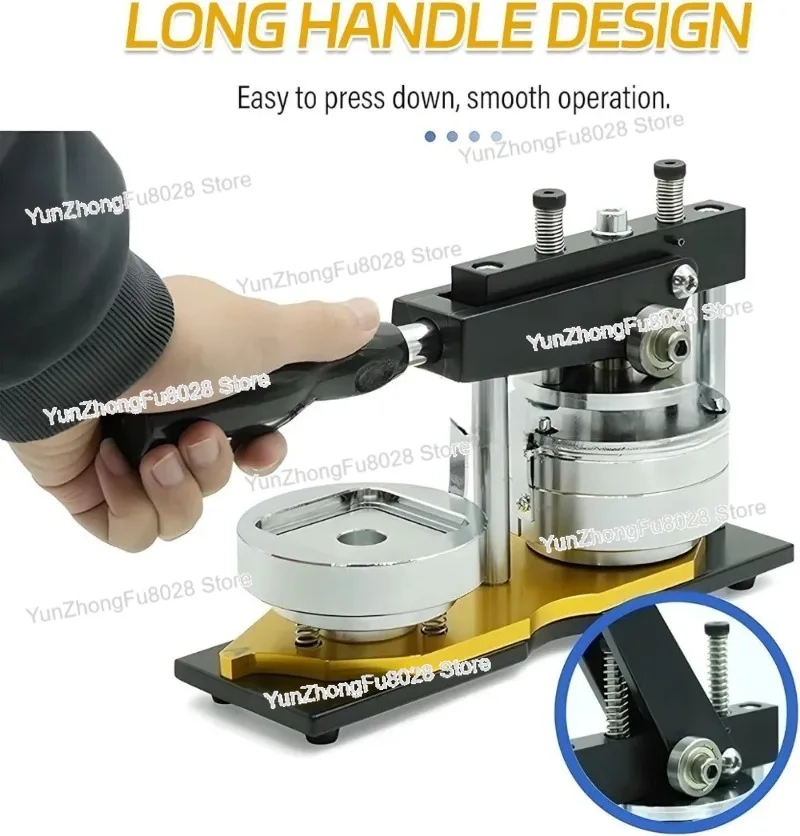 Square Fridge Magnet Maker Machine Kit, 50x50mm Refrigerator Sticker Making Machine+Paper Cutter+100 Sets Materials
Square Fridge Magnet Maker Machine Kit, 50x50mm Refrigerator Sticker Making Machine+Paper Cutter+100 Sets Materials