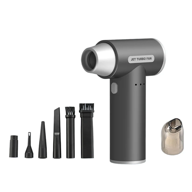 ABRS-100000 RPM High Power Electric Air Dust Blower - Handheld Turbo Jet Fan Vacuum Cleaner Set A For Rapid Cleaning
ABRS-100000 RPM High Power Electric Air Dust Blower - Handheld Turbo Jet Fan Vacuum Cleaner Set A For Rapid Cleaning