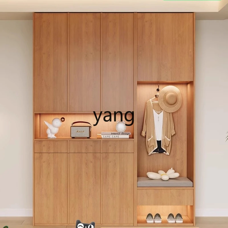 TGF solid wood custom household storage cabinet locker multi-functional wall integrated shoe cabinet
TGF solid wood custom household storage cabinet locker multi-functional wall integrated shoe cabinet