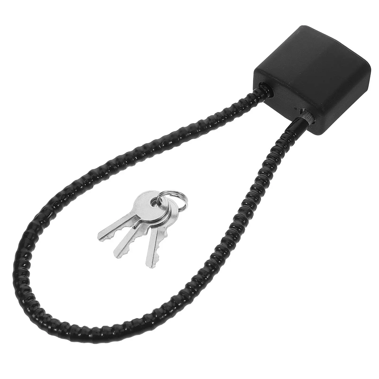 Heavy Duty Padlock Cable Lock for Cabinets Cycle Lock Bikes Scooters Long Rope Travel Steel Secure Bike Rack Gate
Heavy Duty Padlock Cable Lock for Cabinets Cycle Lock Bikes Scooters Long Rope Travel Steel Secure Bike Rack Gate
