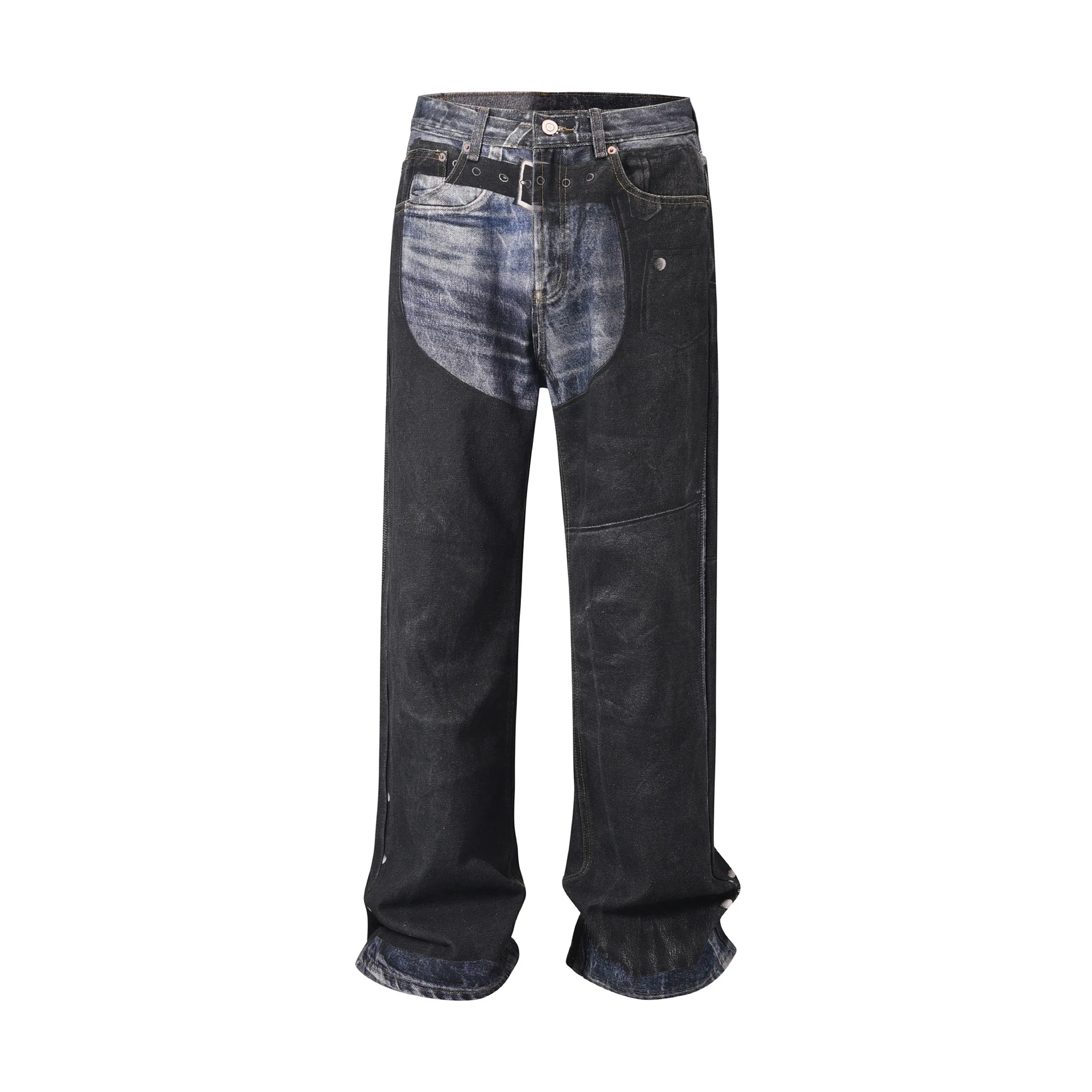 Men's Fashion 3D Printed Jeans Pants High Street Washed Vintage Denim Trousers Loose Fit Vibe Style Y2K Painted Jeans Bottoms
Men's Fashion 3D Printed Jeans Pants High Street Washed Vintage Denim Trousers Loose Fit Vibe Style Y2K Painted Jeans Bottoms