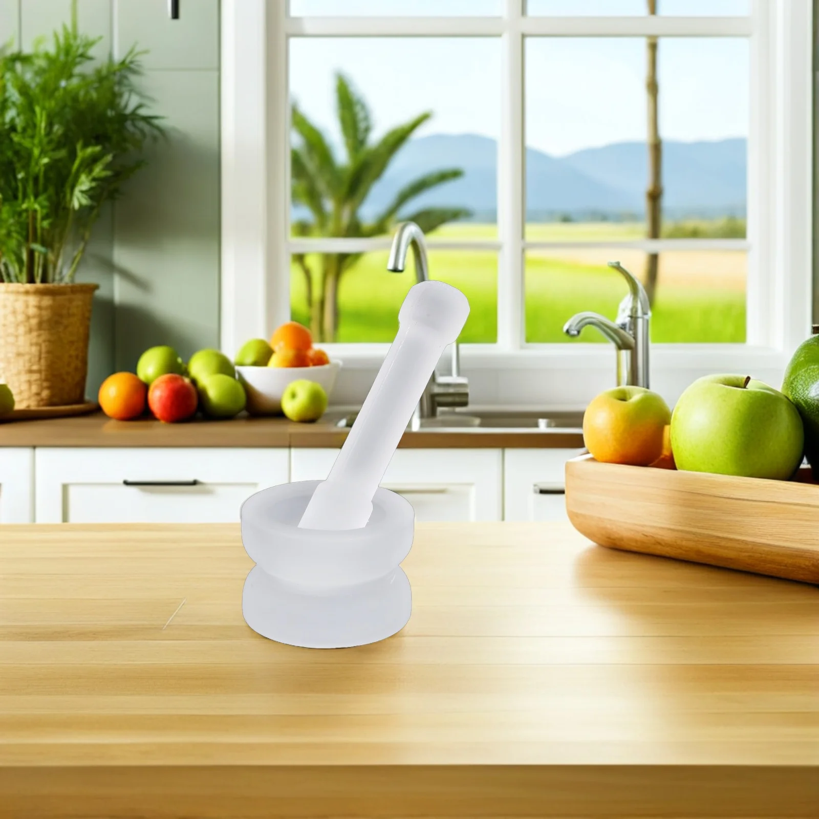 2Sets Small Glass Mortar and Pestle Grinder Bowl Clear Pharmacy Medicine Grinding Garlic Crusher Kitchen Spice Mixing Tool
2Sets Small Glass Mortar and Pestle Grinder Bowl Clear Pharmacy Medicine Grinding Garlic Crusher Kitchen Spice Mixing Tool