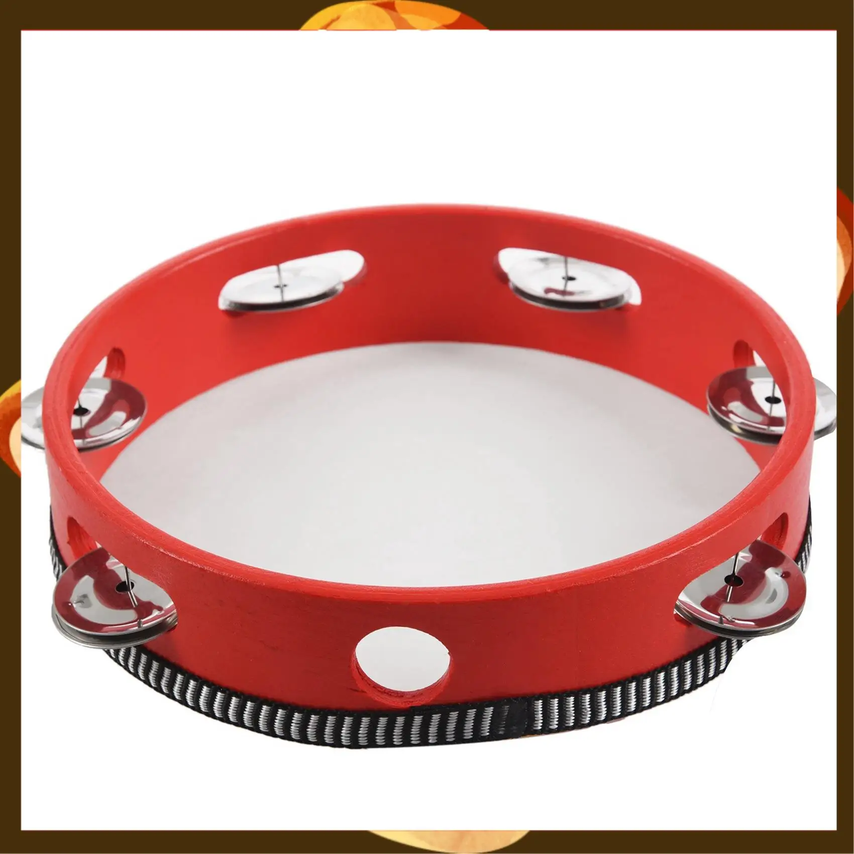 2X 8Inch Musical Tambourine Tamborine Drum Round Percussion Gift For KTV Party Red-T34C
2X 8Inch Musical Tambourine Tamborine Drum Round Percussion Gift For KTV Party Red-T34C