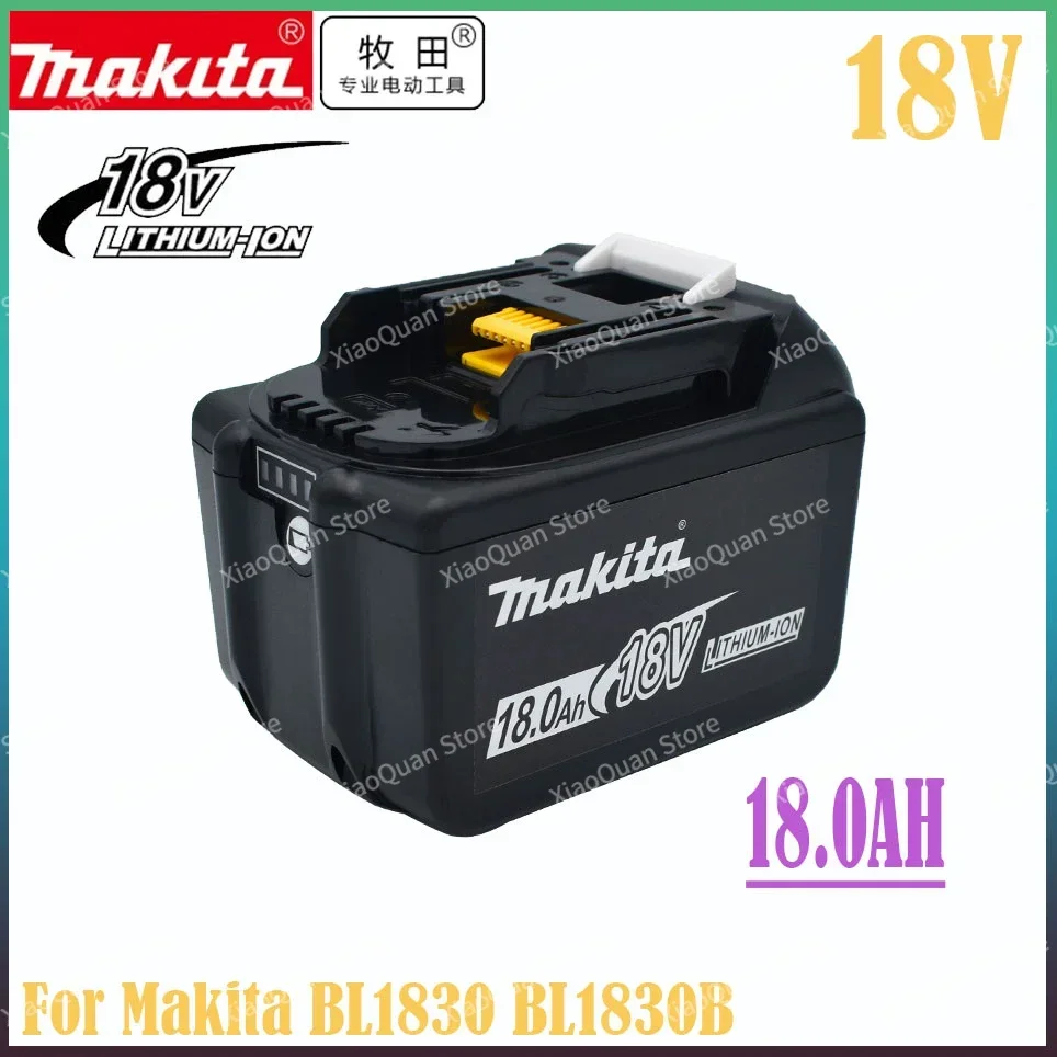 100% Original Makita Replacement 18V 18.0Ah Battery For BL1830 BL1830B BL1840 BL1840B BL1850 BL1850B rechargeable battery
100% Original Makita Replacement 18V 18.0Ah Battery For BL1830 BL1830B BL1840 BL1840B BL1850 BL1850B rechargeable battery