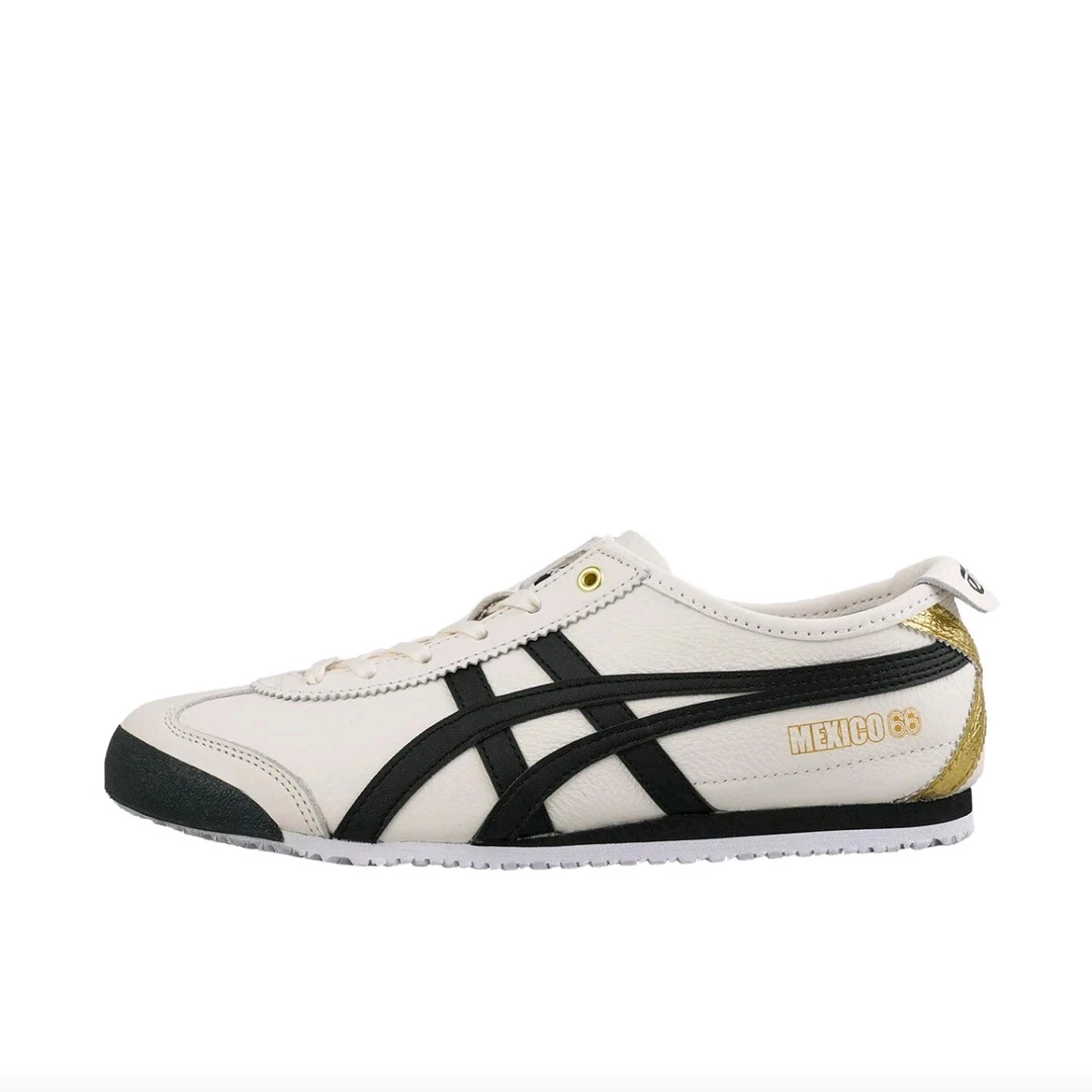 Onitsuka Tiger MEXICO 66 Men's and Women's Skateboarding Shoes, Avant Garde, Trendy Sneakers, White/Gold/Black
Onitsuka Tiger MEXICO 66 Men's and Women's Skateboarding Shoes, Avant Garde, Trendy Sneakers, White/Gold/Black