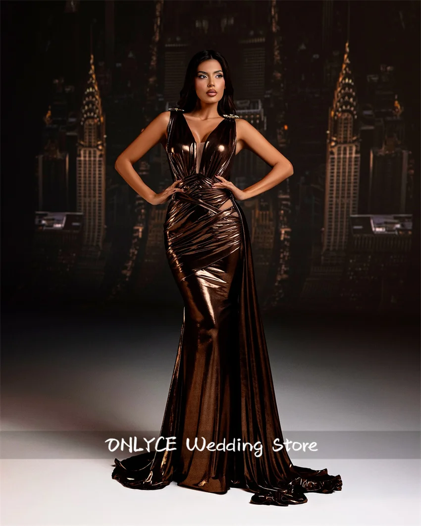 Elegant V-Neck Prom Dresses For 2025 Banquet Dance Party Gowns Robe Crystals Celebrity Dresses Evening Vestidos Customized
Elegant V-Neck Prom Dresses For 2025 Banquet Dance Party Gowns Robe Crystals Celebrity Dresses Evening Vestidos Customized