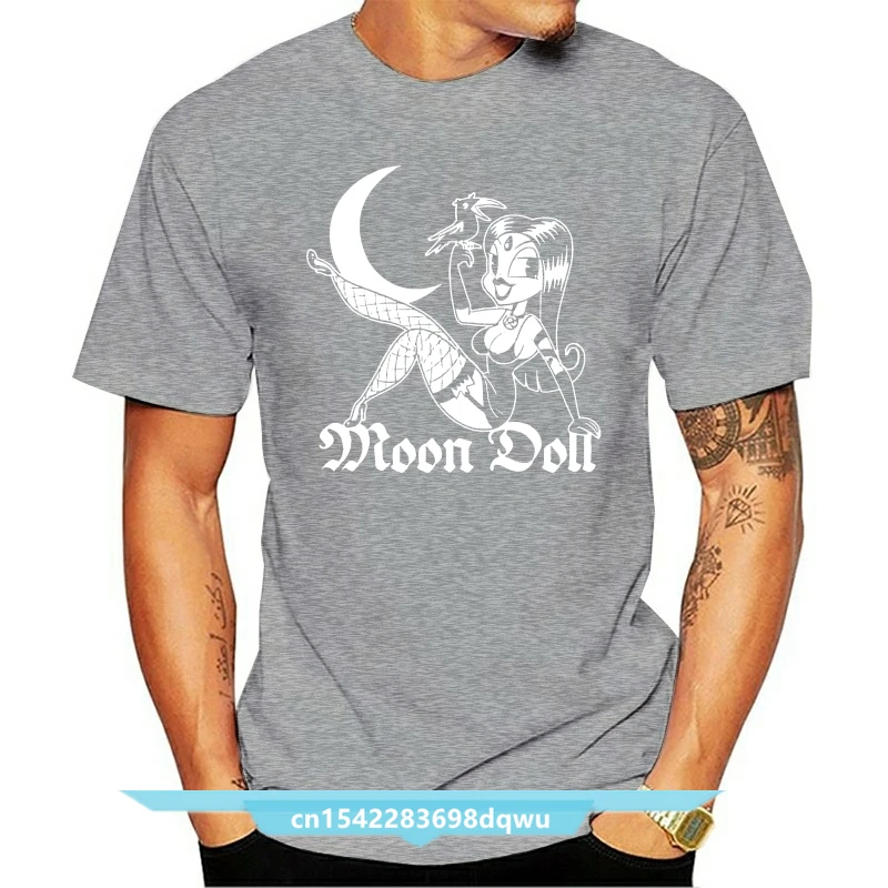 Men t-shirt Moon Devil Doll Pin Up Pastel Goth Girl 30s Cartoon Tshirt Women T Shirt 
Men t-shirt Moon Devil Doll Pin Up Pastel Goth Girl 30s Cartoon Tshirt Women T Shirt