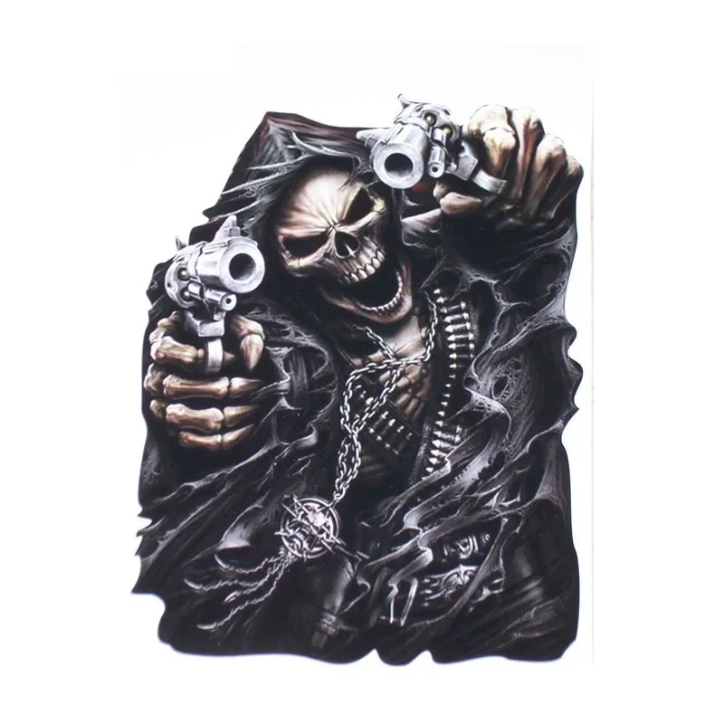 Skeleton Car Sticker With Pistol Cross Country Diesel Vehicle Motorcycle Accessories Decoration Refrigerator Car Fun Decal PVC
Skeleton Car Sticker With Pistol Cross Country Diesel Vehicle Motorcycle Accessories Decoration Refrigerator Car Fun Decal PVC