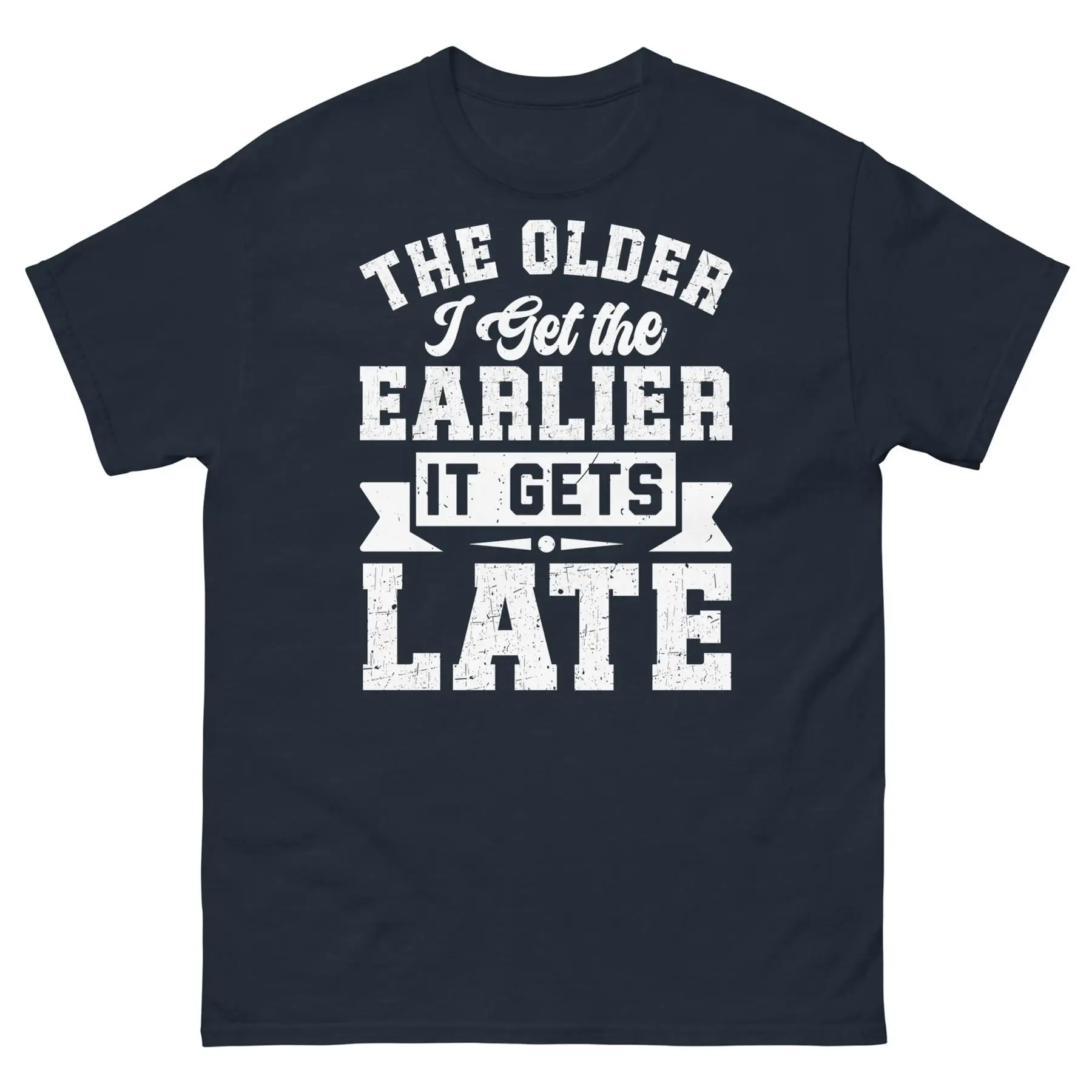 Классическая футболка унисекс The Older I Get the Earlier It Gets Late Grandparents
Классическая футболка унисекс The Older I Get the Earlier It Gets Late Grandparents