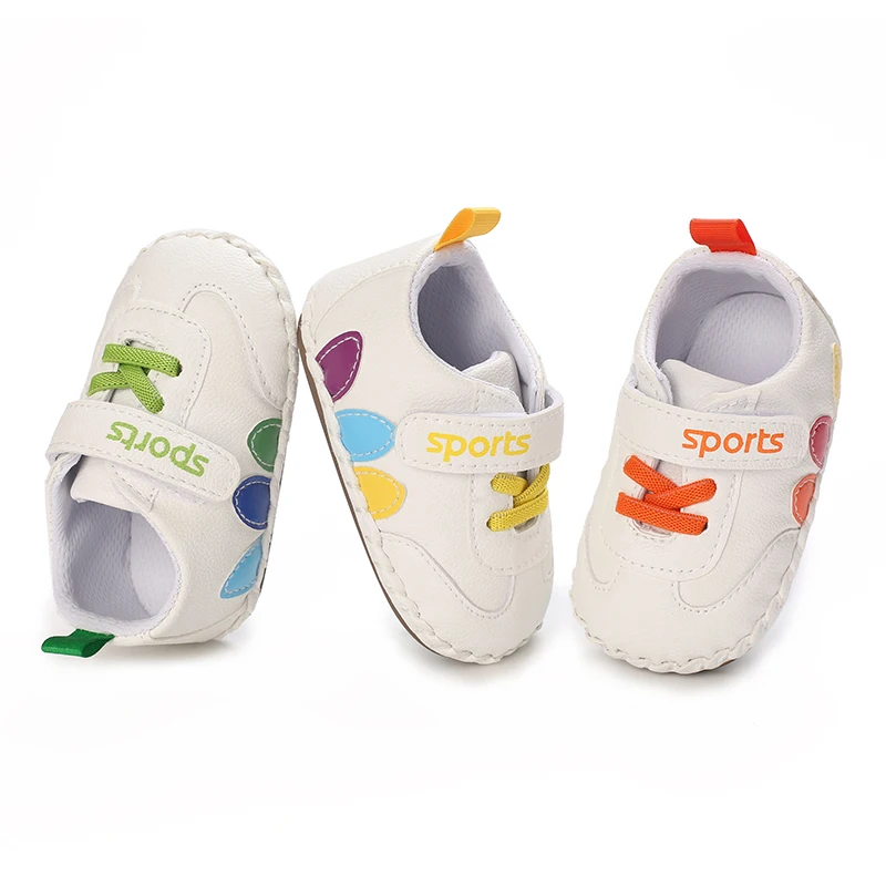 Colorful Sports Style Sneakers, Soft Sole Lightweight Casual Footwear, Baby Learning Walk Shoes for Infants 0-18M
Colorful Sports Style Sneakers, Soft Sole Lightweight Casual Footwear, Baby Learning Walk Shoes for Infants 0-18M