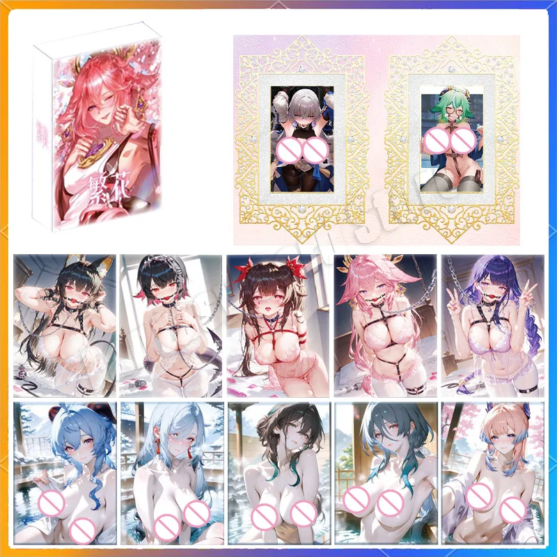 New Goddess Story Collection Card Sexy Nude Cards ACG TCG Waifu Booster Box Doujin Toy Adult Gift 1Box/5Pcs
New Goddess Story Collection Card Sexy Nude Cards ACG TCG Waifu Booster Box Doujin Toy Adult Gift 1Box/5Pcs