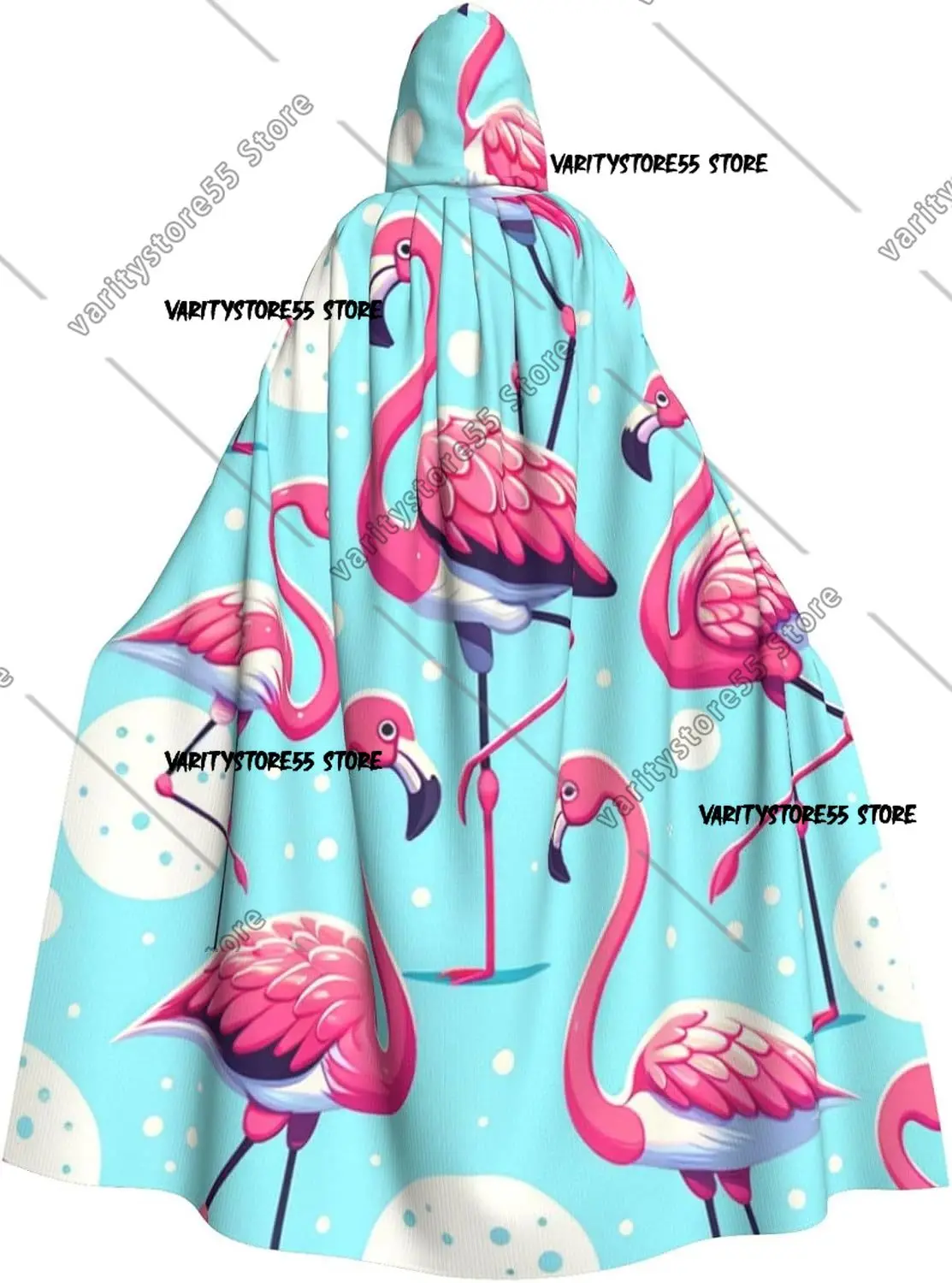 Flamingo Watercolor Pattern Adult Witch Hooded Cape Halloween Costume Hooded Cloak
Flamingo Watercolor Pattern Adult Witch Hooded Cape Halloween Costume Hooded Cloak