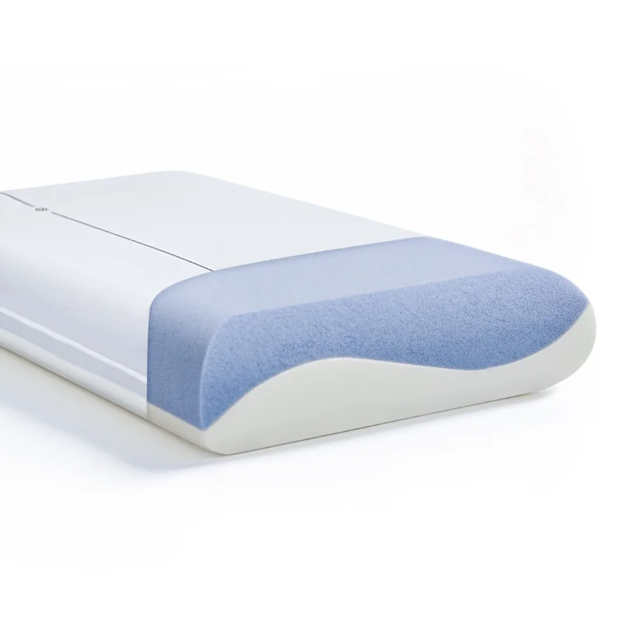 Gel Memory Foam Bed Pillow, Dual - Firmness Queen Size Pillow - Neck Pain Relief for Side and Back Sleepers
Gel Memory Foam Bed Pillow, Dual - Firmness Queen Size Pillow - Neck Pain Relief for Side and Back Sleepers
