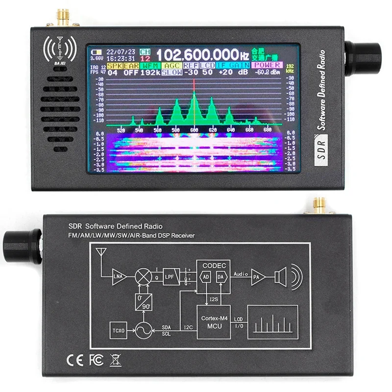 A46t Deepsdr 101, программно определяемая радиостанция Sdr Radio Dsp, цифровая демодуляция, короткая волна, FM Mw Ssb Cw, любительский радиоприемник
A46t Deepsdr 101, программно определяемая радиостанция Sdr Radio Dsp, цифровая демодуляция, короткая волна, FM Mw Ssb Cw, любительский радиоприемник